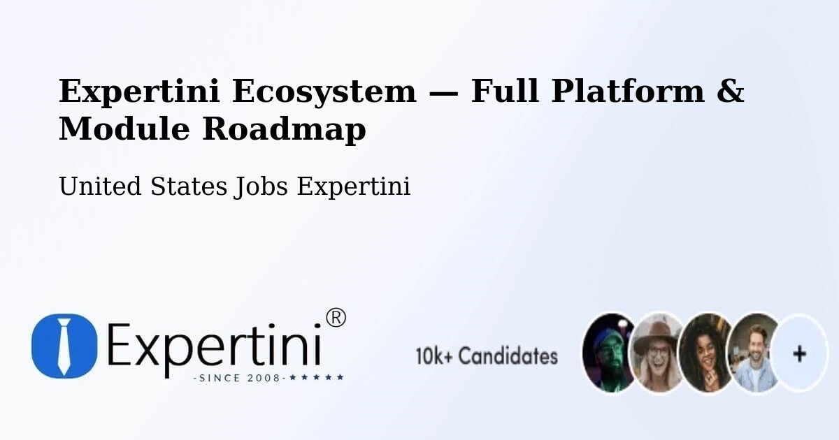 Expertini Ecosystem — Full Platform & Module Roadmap – Como