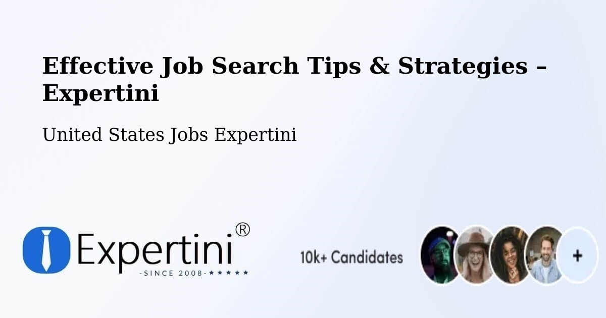 Job Search Tips & Strategies for Job Seekers – Como - Como, United States Jobs Expertini