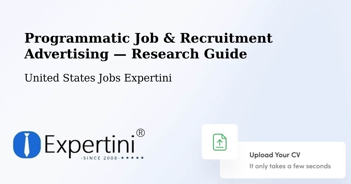 Programmatic Job & Recruitment Advertising — Research Guide – Como